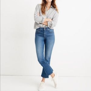 Madewell  Cali Demi-Boot Jeans Tierney Wash